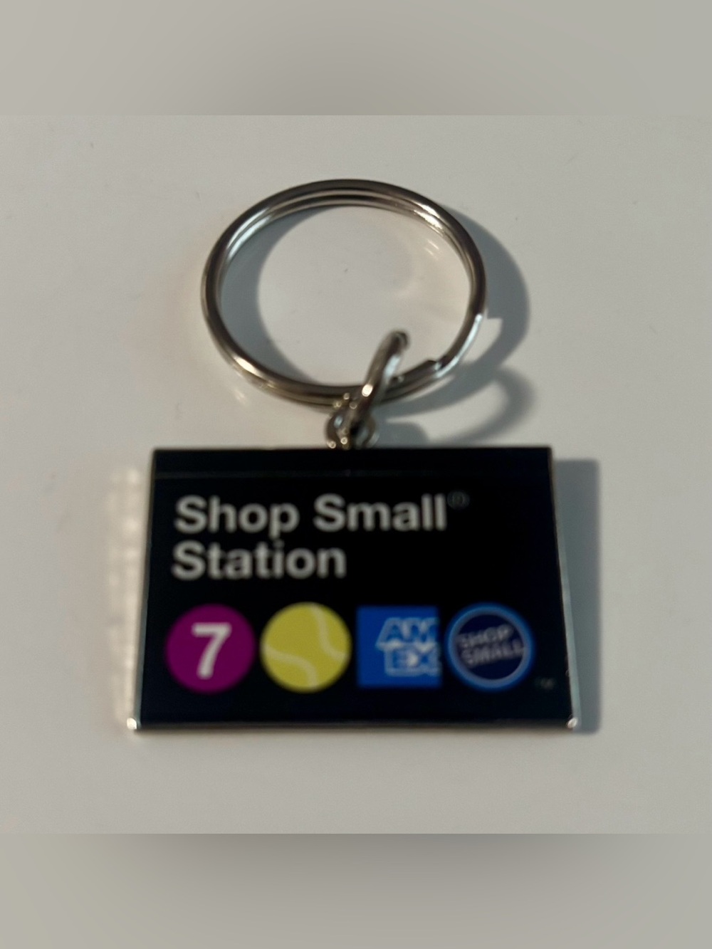 New AMEX Shop small US OPEN Keychain